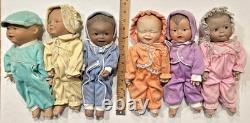 Ashton Drake Rainbow of Love Baby Series 6 Dolls COA DISPLAY BASKET ORIGINAL'94