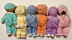Ashton Drake Rainbow of Love Baby Series 6 Dolls COA DISPLAY BASKET ORIGINAL'94