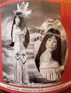 Ashton Drake Raven Wing Native American Indian Doll NEW Sandra Bilotto NIB
