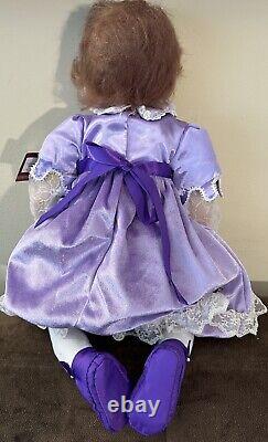 Ashton Drake RealTouch Doll Isabella First Issue Tea for Three, 20 in, 2009