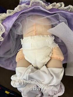 Ashton Drake RealTouch Doll Isabella First Issue Tea for Three, 20 in, 2009