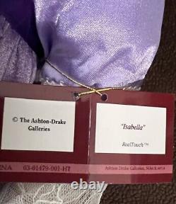 Ashton Drake RealTouch Doll Isabella First Issue Tea for Three, 20 in, 2009