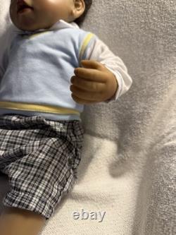 Ashton Drake Realistic, Black Baby Boy Doll, Love You To The Moon & Back Michael