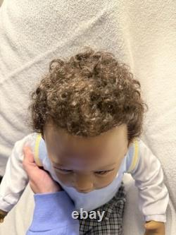 Ashton Drake Realistic, Black Baby Boy Doll, Love You To The Moon & Back Michael