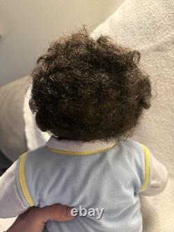 Ashton Drake Realistic, Black Baby Boy Doll, Love You To The Moon & Back Michael