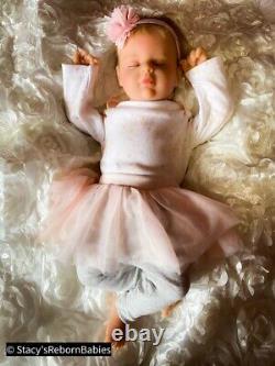 Ashton Drake Reborn baby doll, silicone Head arms and legs