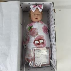 Ashton-Drake Rosie Baby Doll With Custom Swaddle Blanket by Marissa May 19