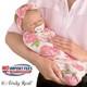 Ashton-Drake Rosie Baby Doll With Custom Swaddle Blanket by Marissa May 19