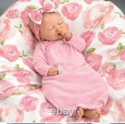 Ashton-Drake Rosie Baby Doll With Custom Swaddle Blanket by Marissa May 19