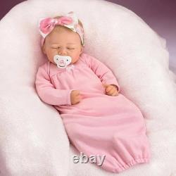 Ashton-Drake Rosie Baby Doll With Custom Swaddle Blanket by Marissa May 19