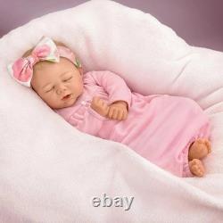 Ashton-Drake Rosie Baby Doll With Custom Swaddle Blanket by Marissa May 19