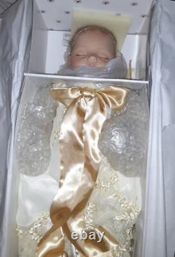 Ashton Drake Royal Baby Prince George of Cambridge Porcelain Doll Satin Gown