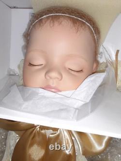 Ashton Drake Royal Baby Prince George of Cambridge Porcelain Doll Satin Gown