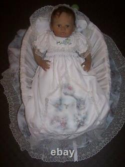 Ashton Drake Ruby Baby Doll By Lina Liu In Original Basket Beautiful Doll