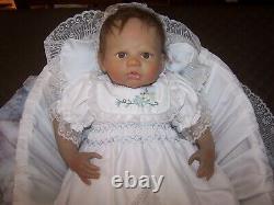 Ashton Drake Ruby Baby Doll By Lina Liu In Original Basket Beautiful Doll