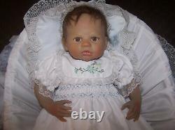 Ashton Drake Ruby Baby Doll By Lina Liu In Original Basket Beautiful Doll