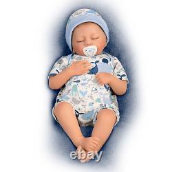 Ashton-Drake Seaside Dreams Breathing Baby Boy Doll by Andrea Arcello
