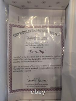 Ashton Drake Set Of Wizard Of Oz Heavenly Handfuls Dolls. By Tina Kewey. NIB