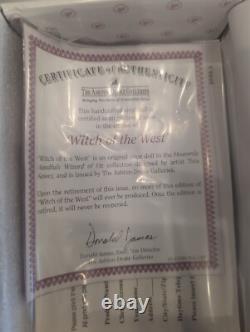 Ashton Drake Set Of Wizard Of Oz Heavenly Handfuls Dolls. By Tina Kewey. NIB