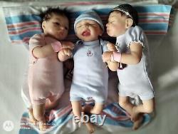 Ashton Drake Sheila Michael Triplets Dolls 12, Blessings Times Three