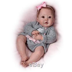 Ashton Drake Sherry Miller Cuddly Coo Interactive Baby Doll That Coos NEW NIB