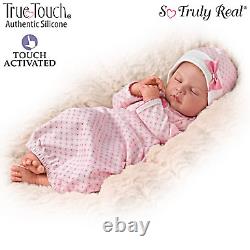 Ashton-Drake Silicone Ina Volprich Breathing Sweet Dreams, Serenity Baby Doll