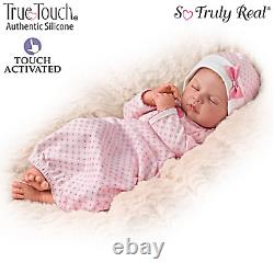 Ashton-Drake Silicone Ina Volprich Breathing Sweet Dreams, Serenity Baby Doll