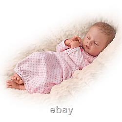 Ashton-Drake Silicone Ina Volprich Breathing Sweet Dreams, Serenity Baby Doll