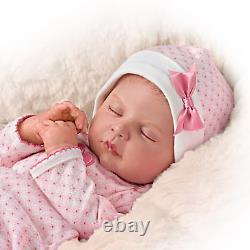 Ashton-Drake Silicone Ina Volprich Breathing Sweet Dreams, Serenity Baby Doll