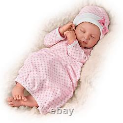 Ashton-Drake Silicone Ina Volprich Breathing Sweet Dreams, Serenity Baby Doll