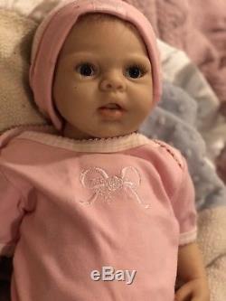 Ashton Drake Silicone Lily Rose Doll (Used) (LOTS of accessories)