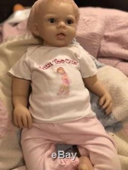 Ashton Drake Silicone Lily Rose Doll (Used) (LOTS of accessories)