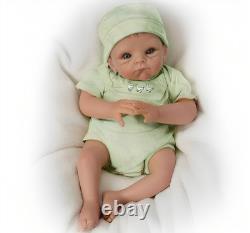Ashton Drake Silly Goose Lifelike Poseable Realistic Baby Boy Reborn Doll 17-In