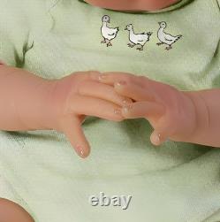 Ashton Drake Silly Goose Lifelike Poseable Realistic Baby Boy Reborn Doll 17-In