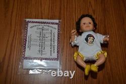 Ashton Drake Snow White & Seven Dwarfs Complete Set Of 8 Dolls withauthenticity