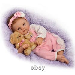 Ashton Drake So Real Unbearably Cute Vinyl Baby Doll Violet Parker