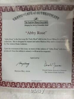 Ashton-Drake So Truly Real Abby Rose by Marissa May New Open Box See Descrip