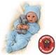 Ashton-Drake So Truly Real Aiden My Snuggle Pup Baby Doll Plush Dog Set