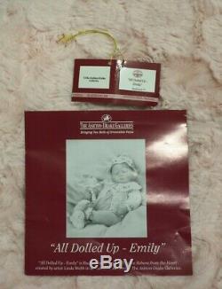 Ashton Drake So Truly Real All Dolled Up Emily Linda Webb RARE HTF COA