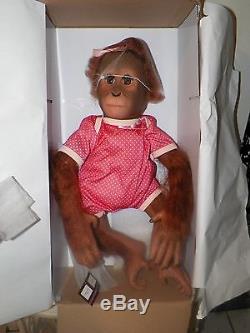 Ashton Drake So Truly Real Annabelle's Hugs Monkey Doll With Box So Cute
