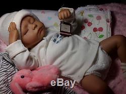 Ashton Drake So Truly Real Breathing Ashley Soft Touch Vinyl Lifelike Baby Doll
