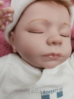 Ashton-Drake So Truly Real Breathing Lifelike Baby Doll Ashley by Andrea Arcello