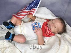 Ashton Drake So Truly Real Charlie the Littlest Patriot FULL BODY VINYL