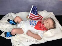 Ashton Drake So Truly Real Charlie the Littlest Patriot FULL BODY VINYL