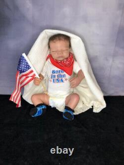 Ashton Drake So Truly Real Charlie the Littlest Patriot FULL BODY VINYL