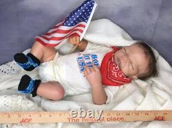 Ashton Drake So Truly Real Charlie the Littlest Patriot FULL BODY VINYL