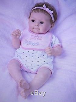 Ashton Drake So Truly Real Daddy's Little Girl Baby Doll reborn Silicone feel