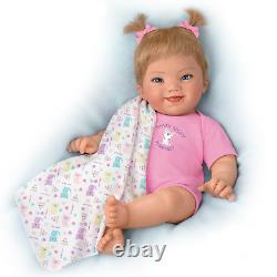 Ashton-Drake So Truly Real Down Right Purr-fect Lifelike Baby Doll by Ping Lau