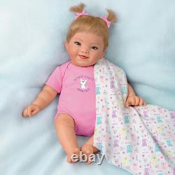 Ashton-Drake So Truly Real Down Right Purr-fect Lifelike Baby Doll by Ping Lau