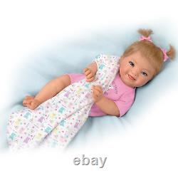 Ashton-Drake So Truly Real Down Right Purr-fect Lifelike Baby Doll by Ping Lau